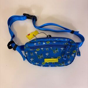 New Sprints Blue Vlasic Pickle Jar & Duck Logo Small Fanny Pack